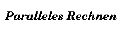 [Parallel Computing]